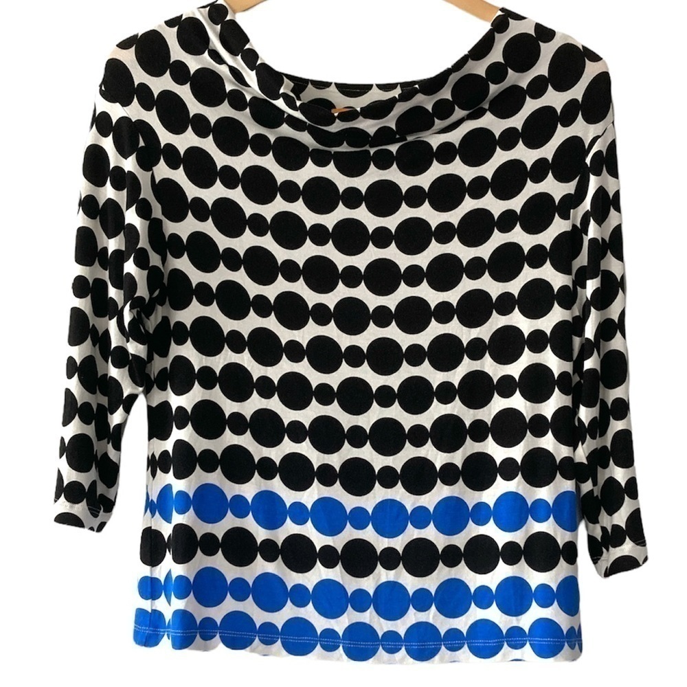 Ruby Rd. petite small top 3/4 sleeves